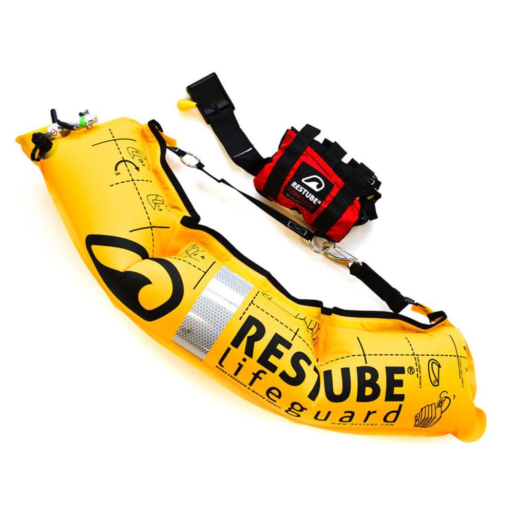 Restube Lifeguard  Inflatable Buoyancy Belt - Red Extra Image 1